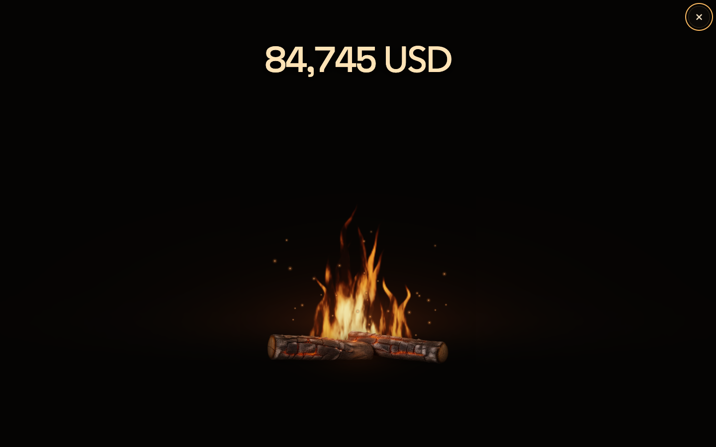 BTC Campfire desktop product screenshot